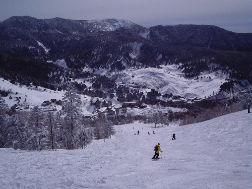 万座温泉スキー場　2013年2月17日