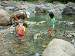 切明温泉　2013年7月28日