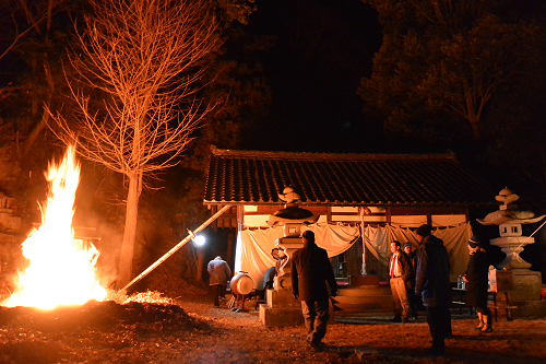 上塩尻神社　2013年12月31日～2014年1月1日