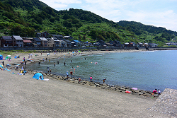 筒石海水浴場　2015年7月19日