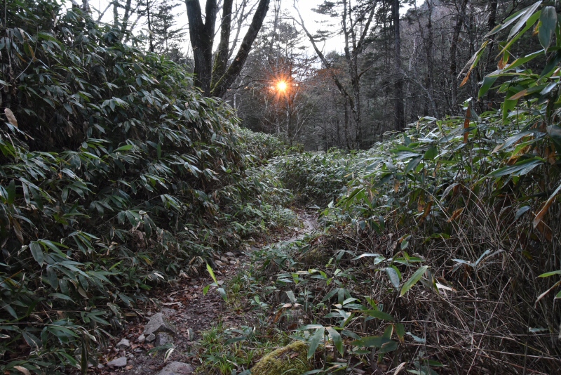 常念岳 2018年11月4日