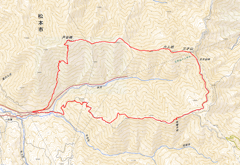 烏帽子岩 三才山 六人坊 戸谷峰 2020年9月16日