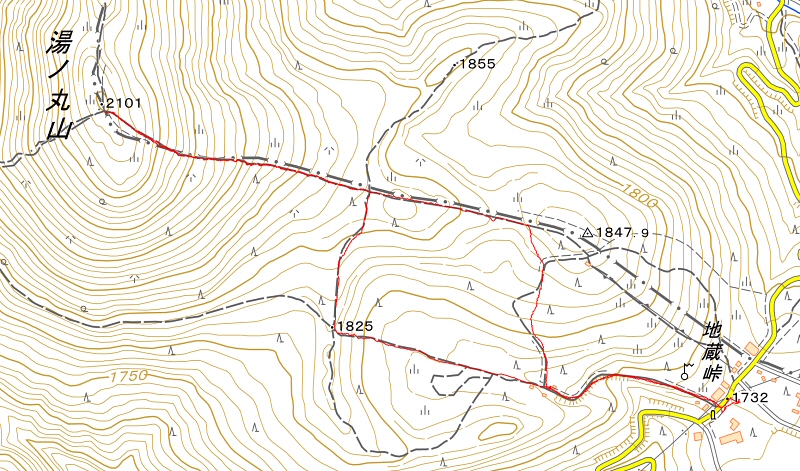 湯ノ丸山　2020年3月29日
