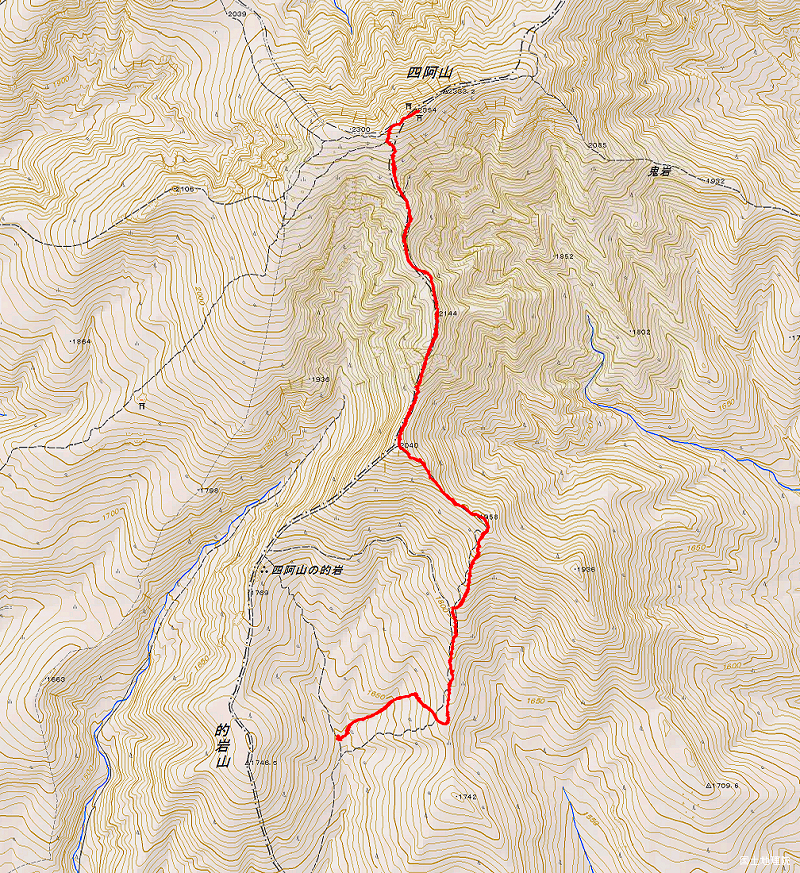四阿山 2021年7月18日