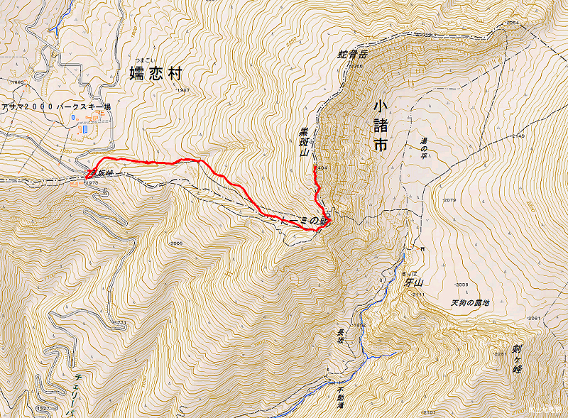 黒斑山 2021年5月3日