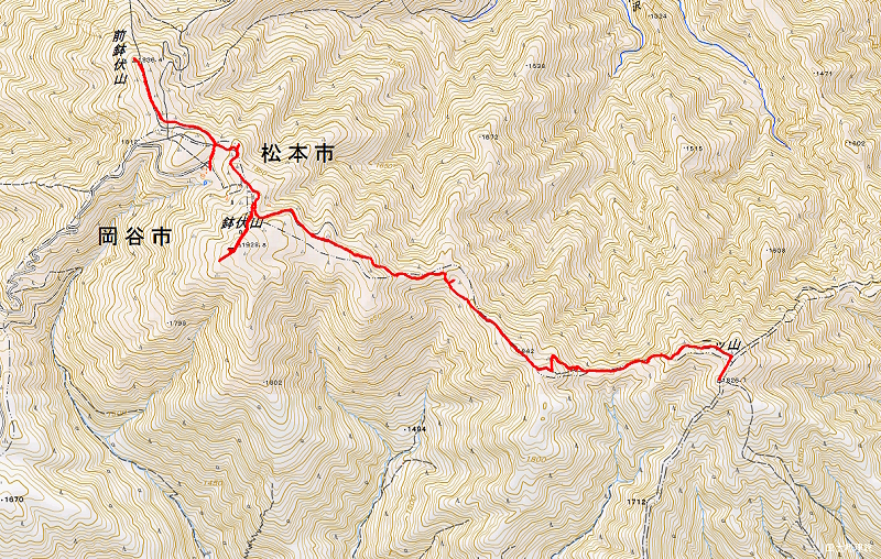 二ツ山 2023年9月3日