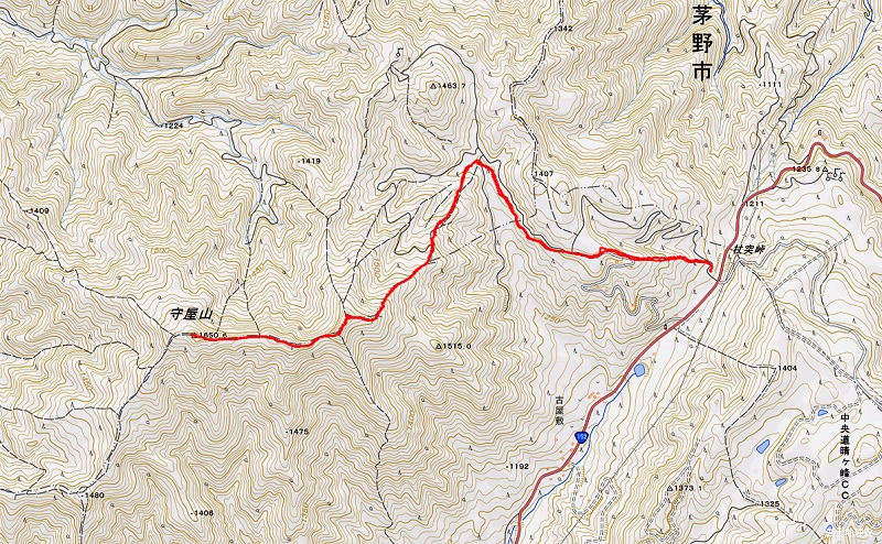 守屋山 2023年7月2日