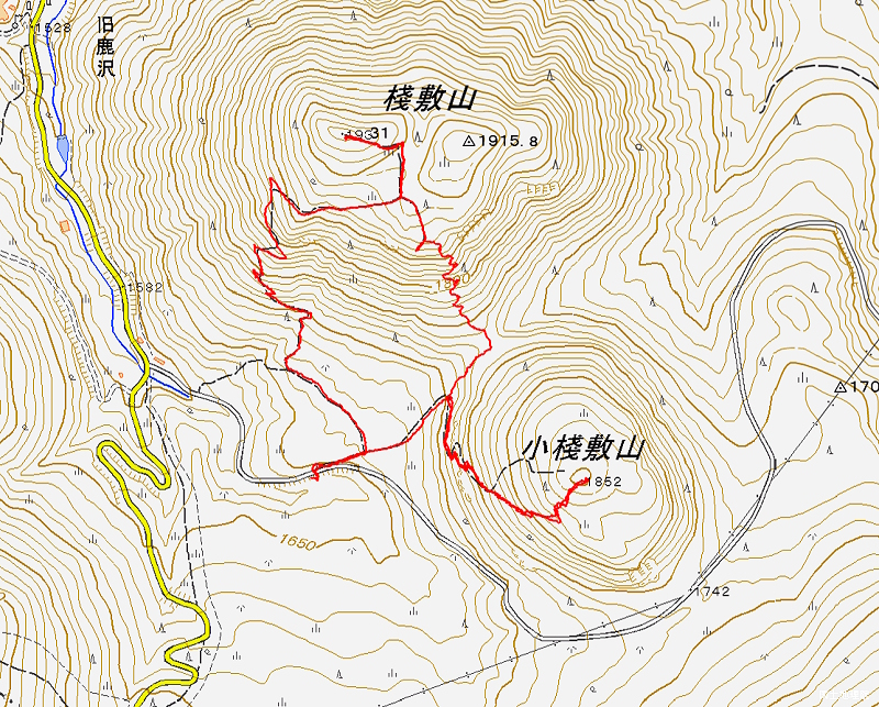 桟敷山 2023年4月30日