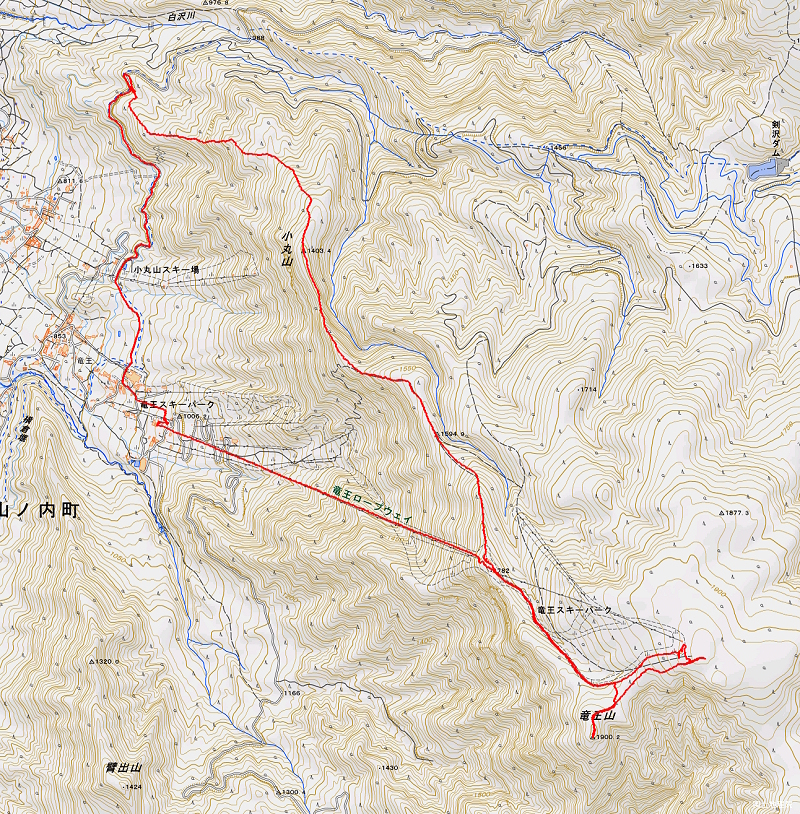 竜王山 小丸山 2025年8月15日